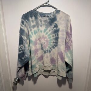 American Eagle Tie-Dye Women's Sweatshirt